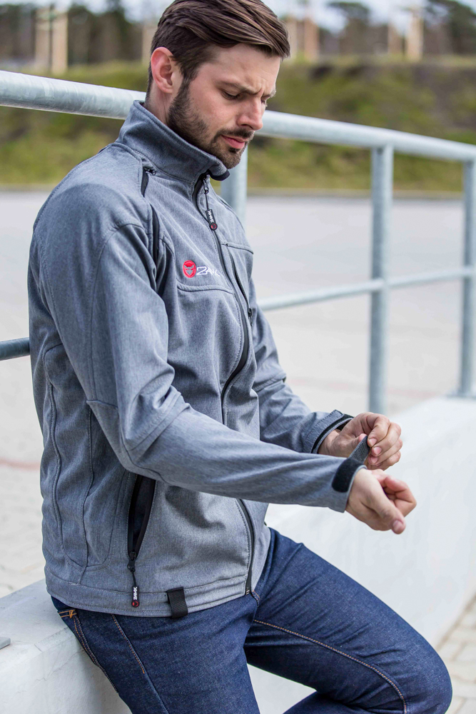 Softshell Jas met Afneembare Mouwen 24MX Team