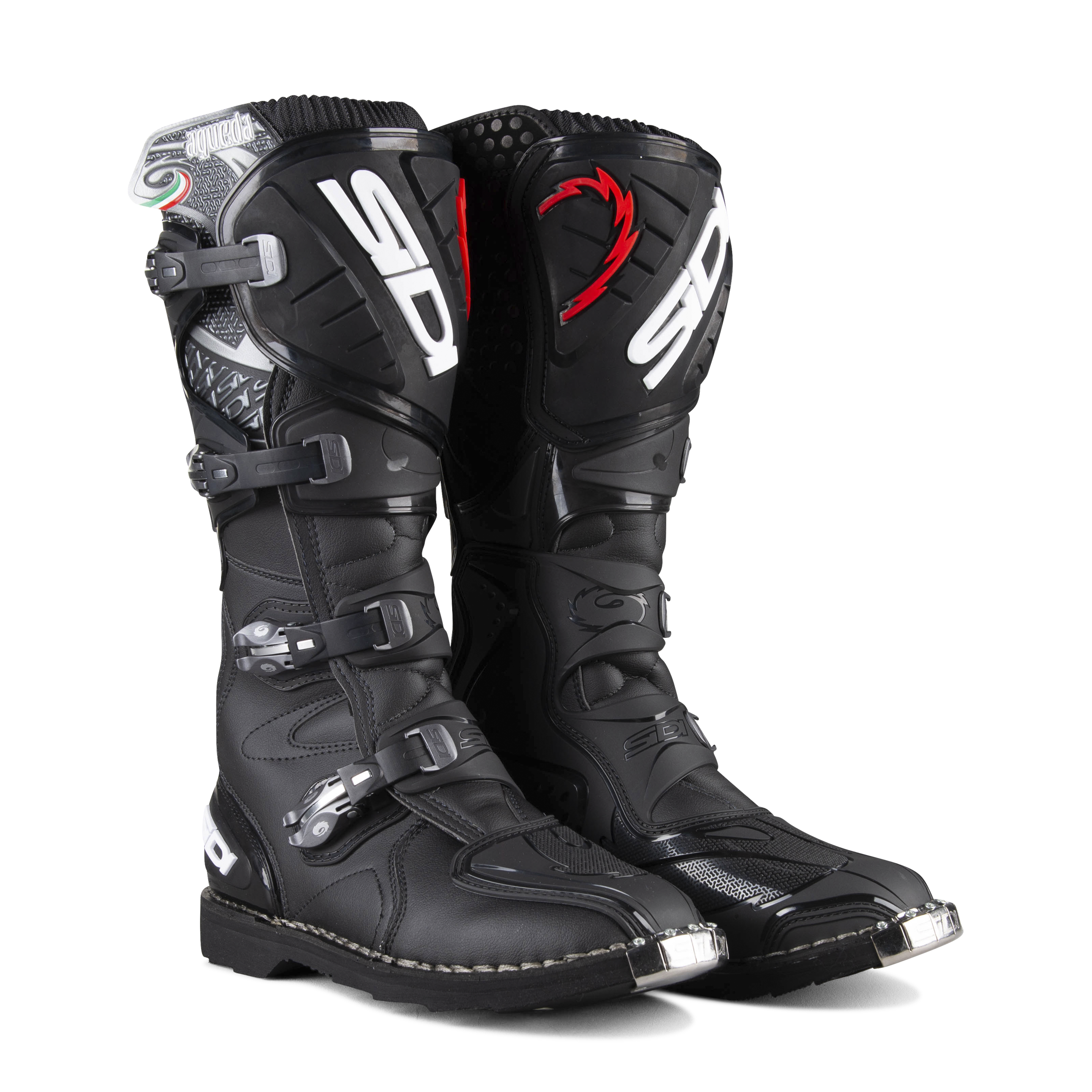 Sidi Agueda MX Boots Black - Now 5 