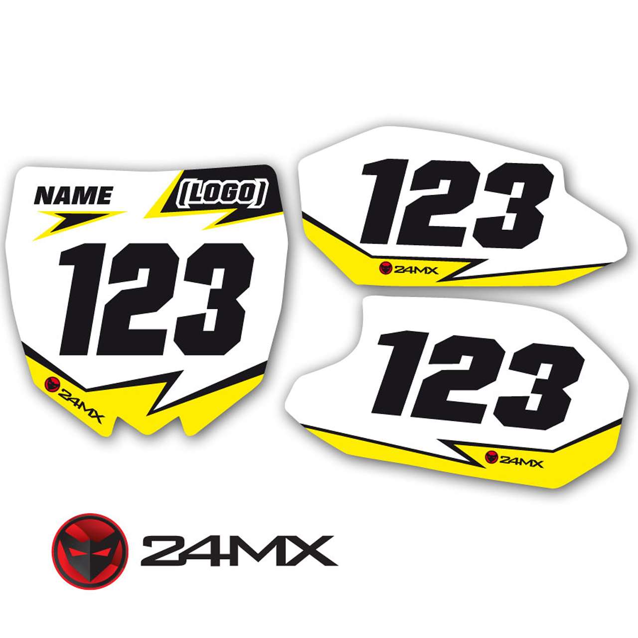 Race Nummerplaatstickers