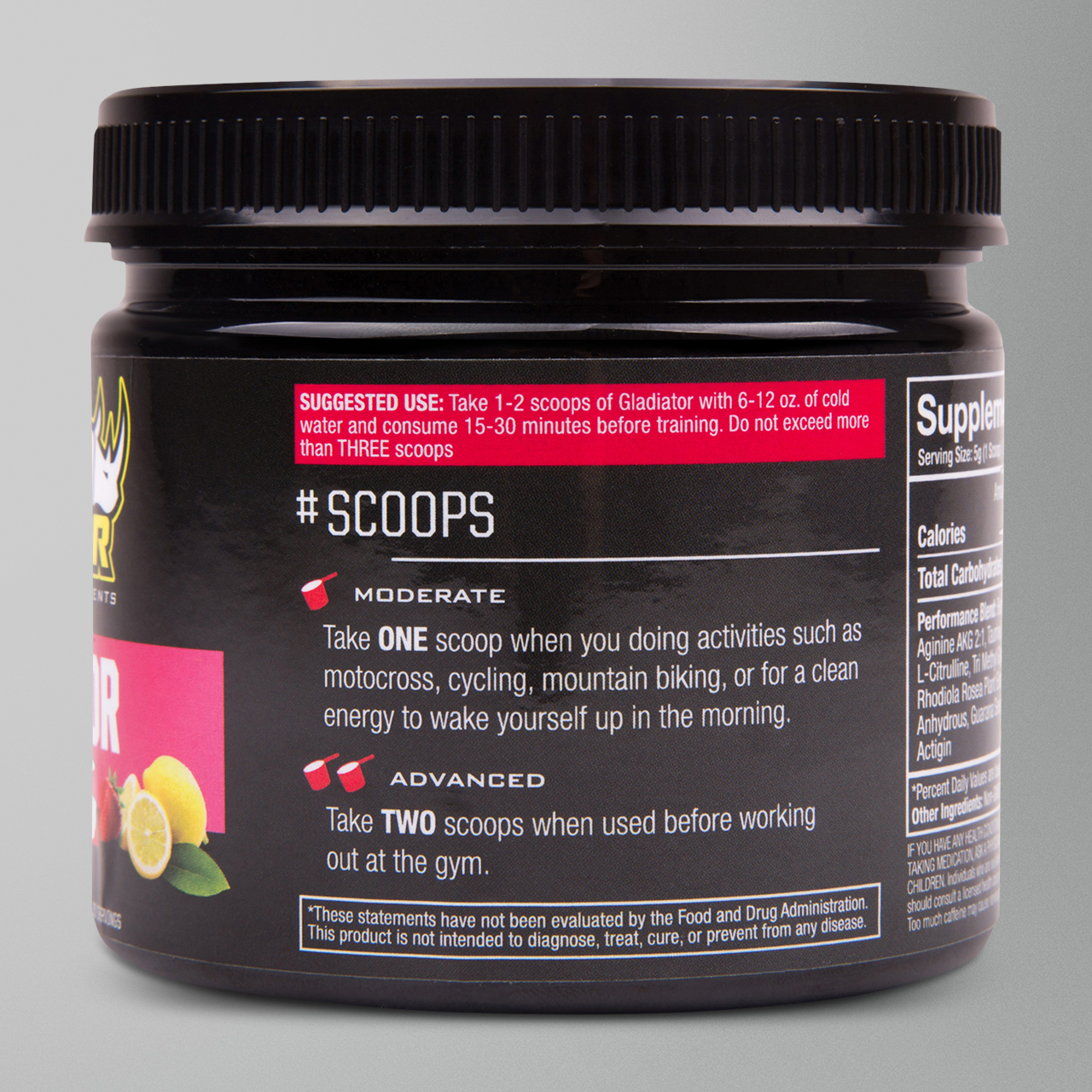 Ryno Power Gladiator Pre-Workout 30 Servings