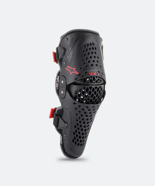 Kniebeschermers Alpinestars SX-1 V2 Zwart-Rood