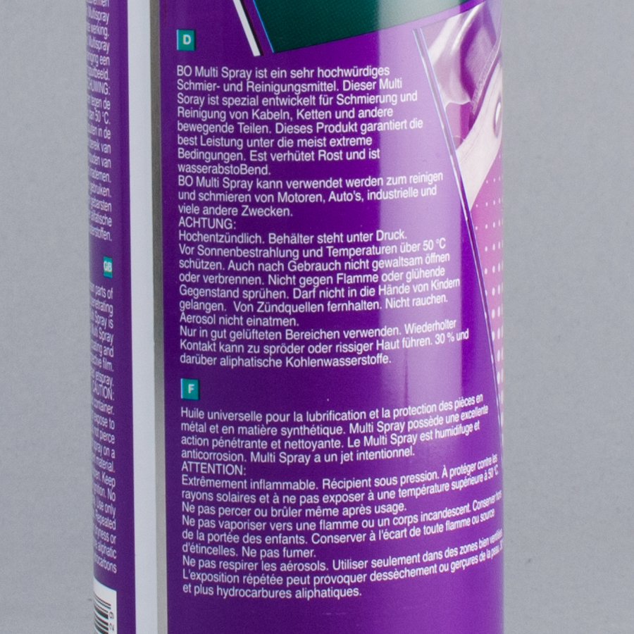 BO Oil Multi Spray 500ml
