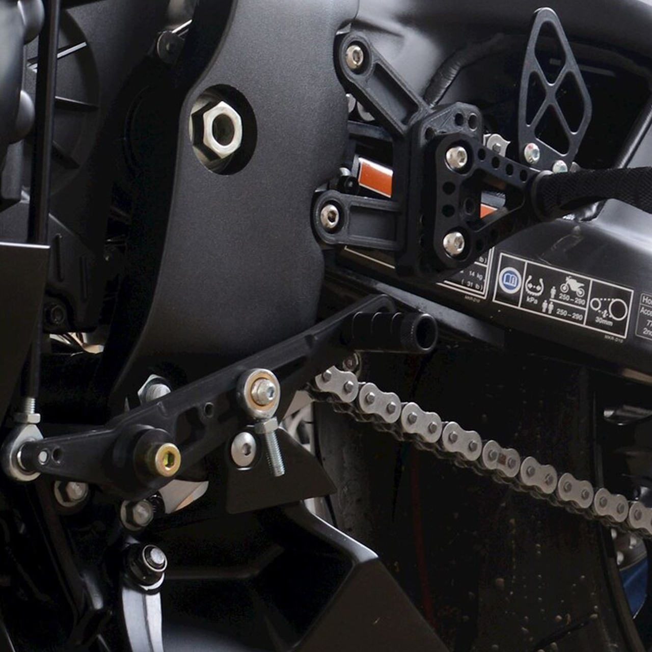 Pedane Arretrate R&G RACING