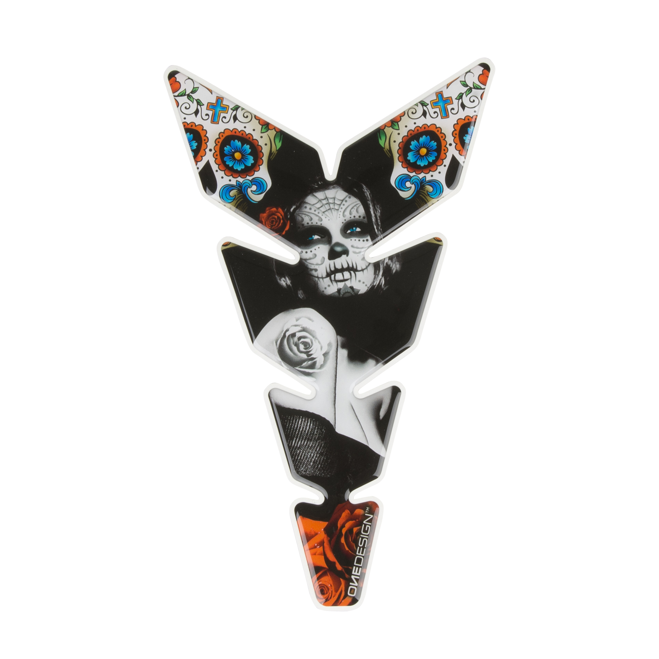 Protège-réservoir OneDesign Moon Slim Mexican Tattoo Femme