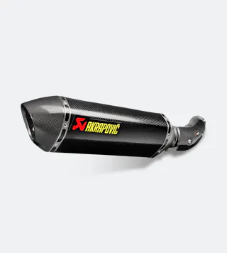 Silenciador Slip-On Akrapovič Carbono
