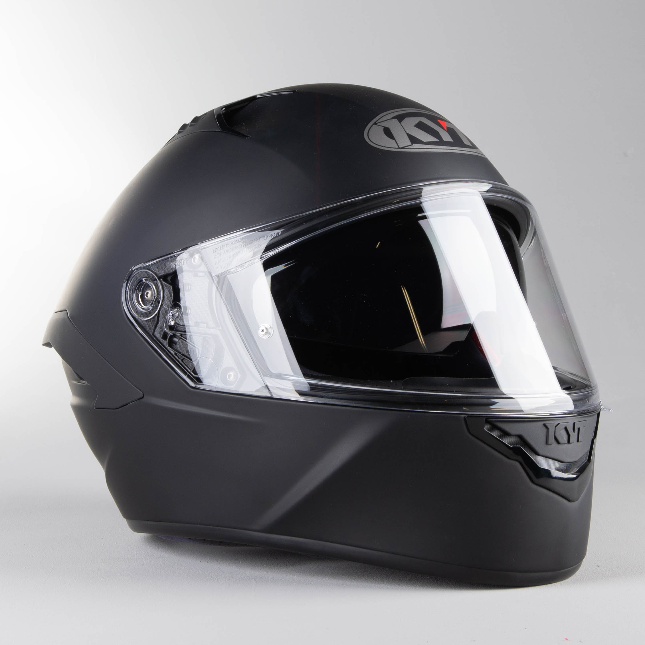 KYT NfR Plain Full Face Helmet Matte Black Now 12 Savings XLmoto