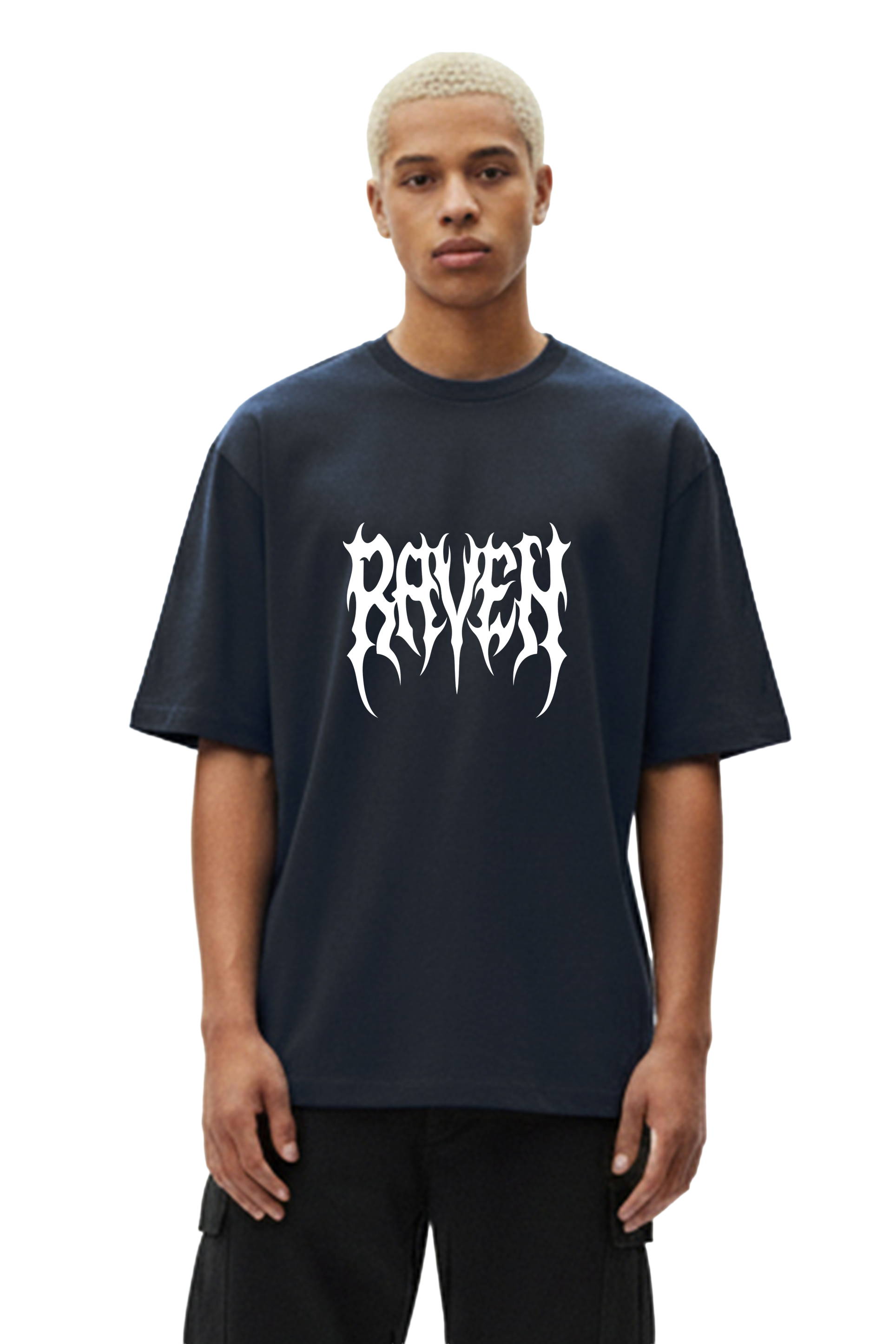 Raven Death Metal Oversize T-Shirt
