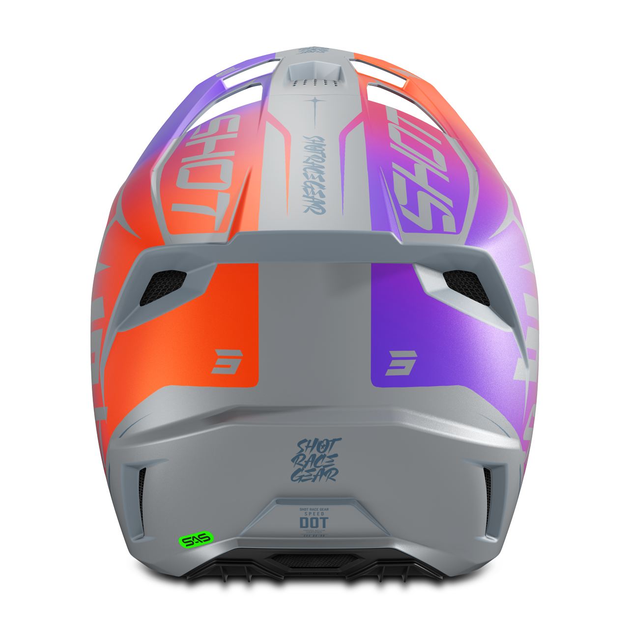 MX Šalmas Shot Race Gear Speed Side 27