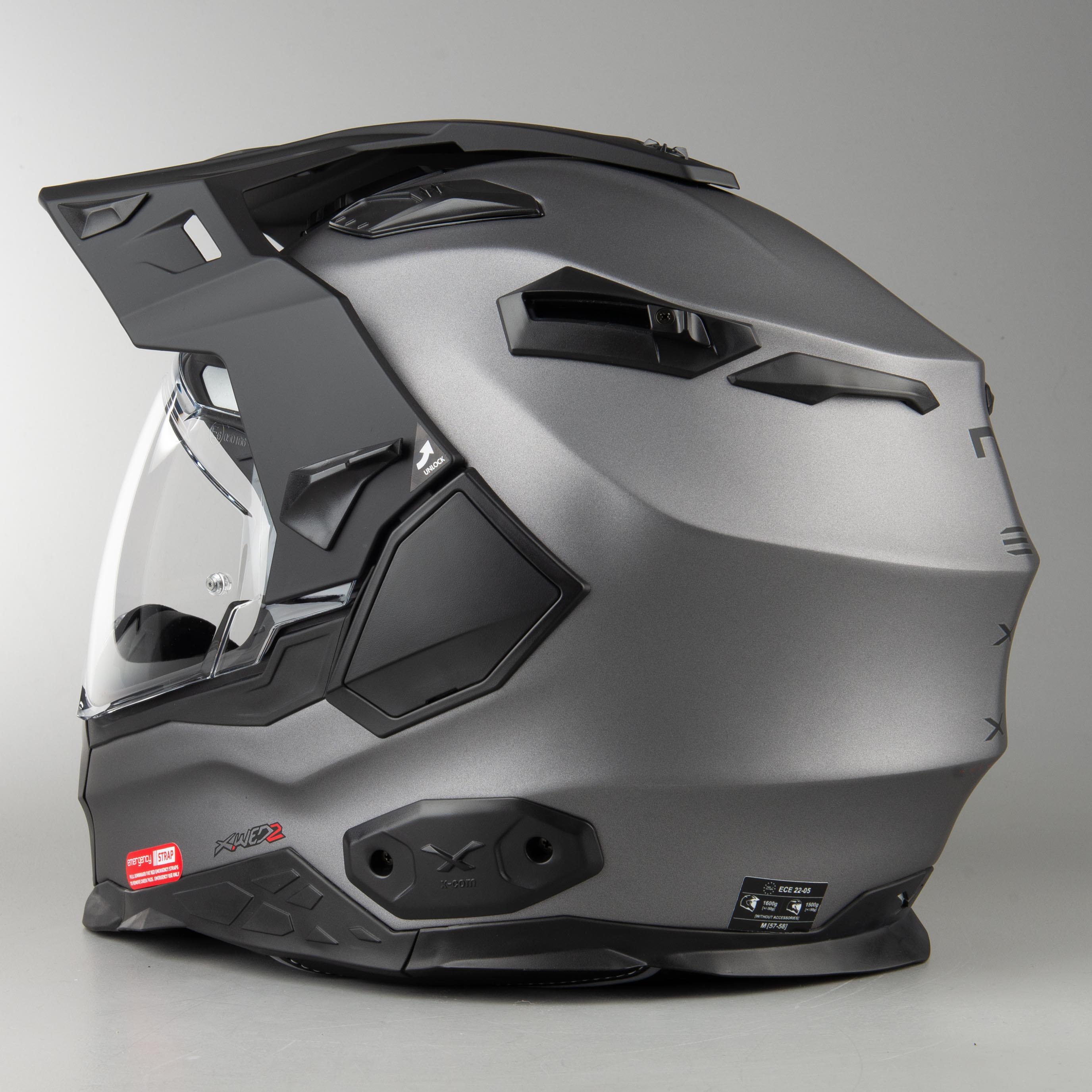 Casco Adventure Nexx X.WED2 Plain