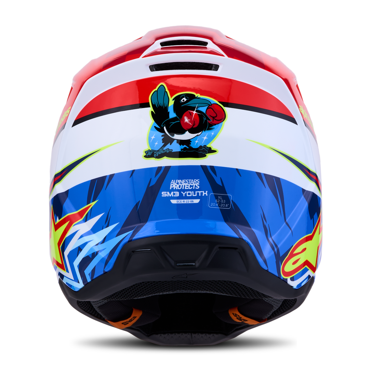Casco de Cross Alpinestars S-M3 Joven