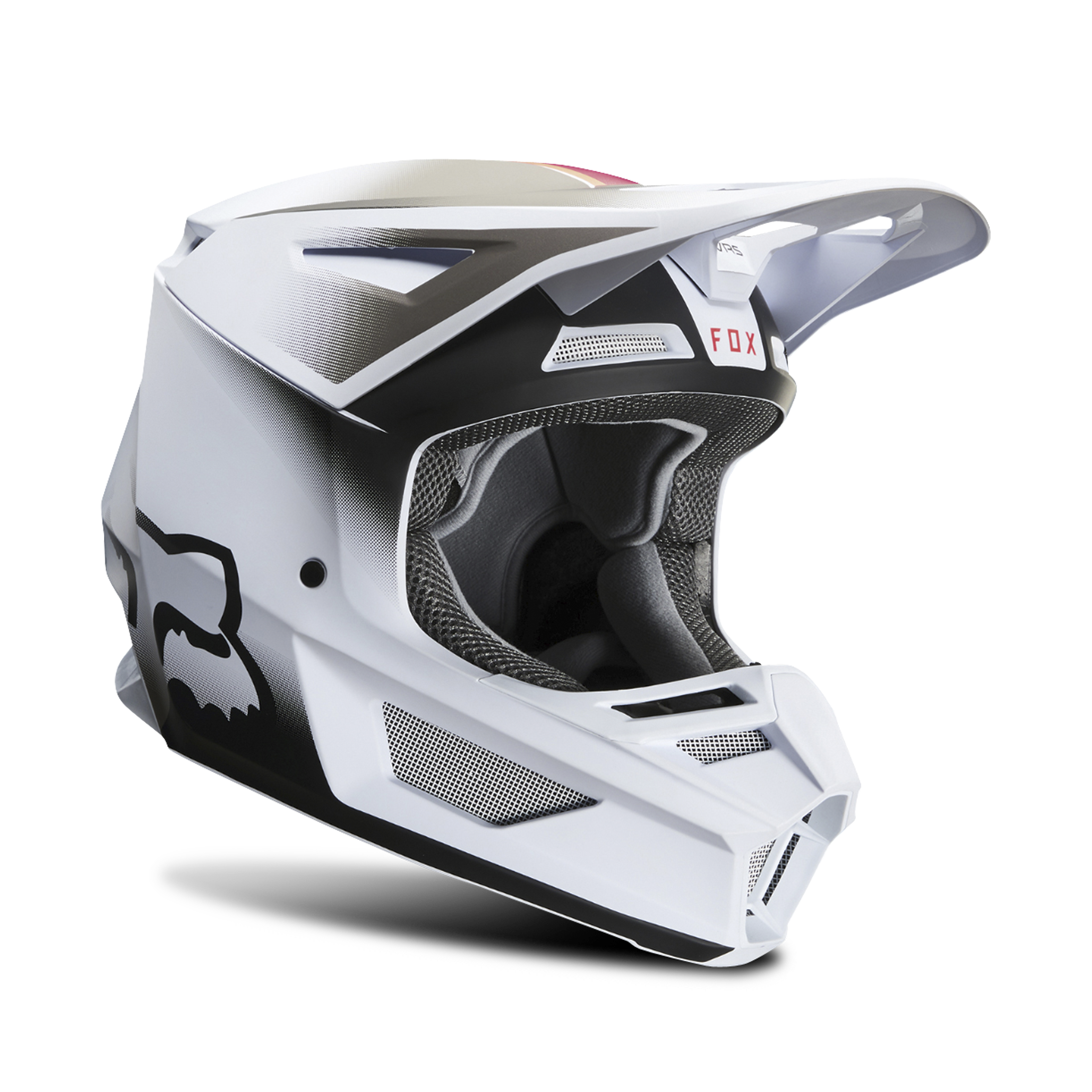 all white mx helmet