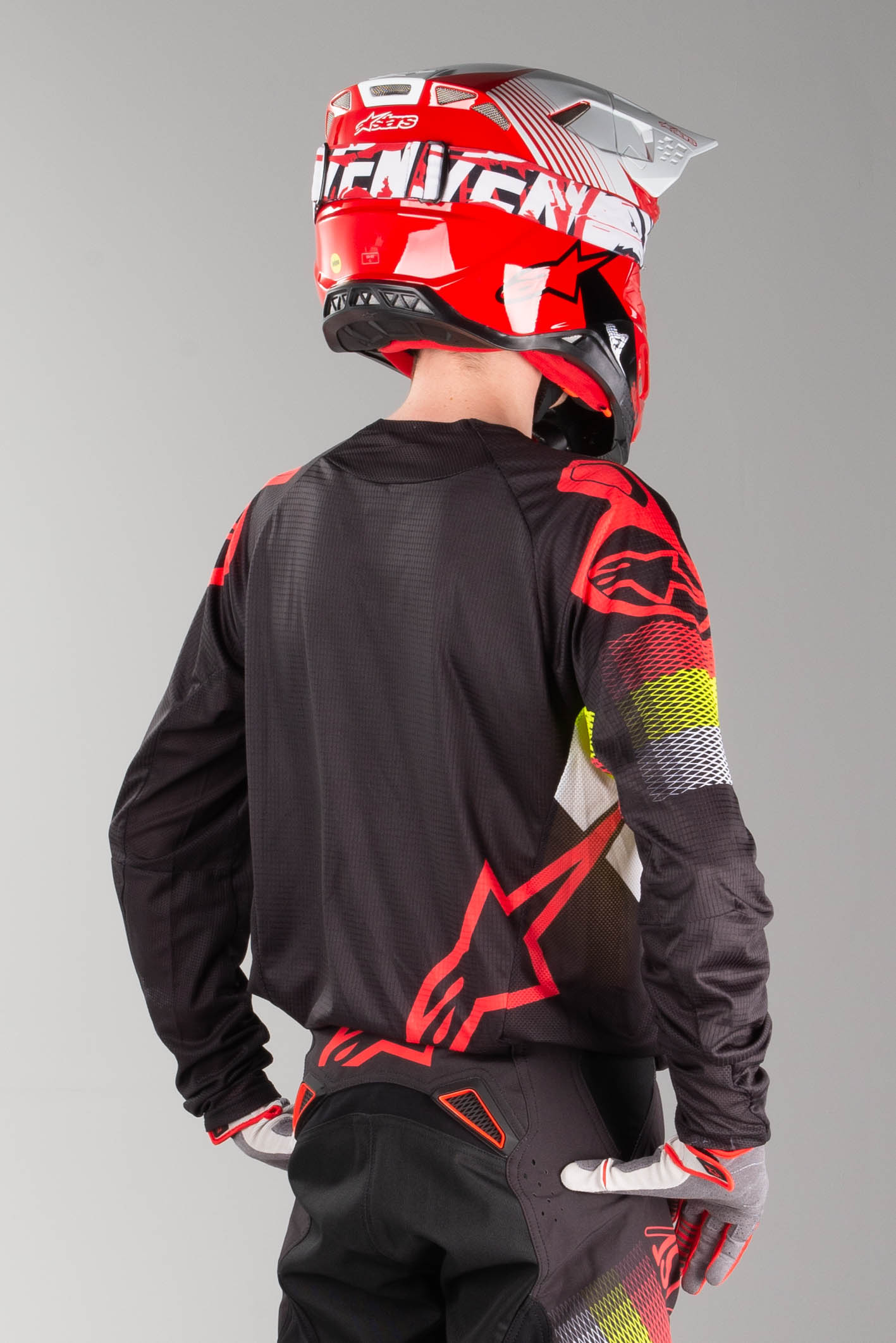 Bluză Motocross Alpinestars Techstar Venom
