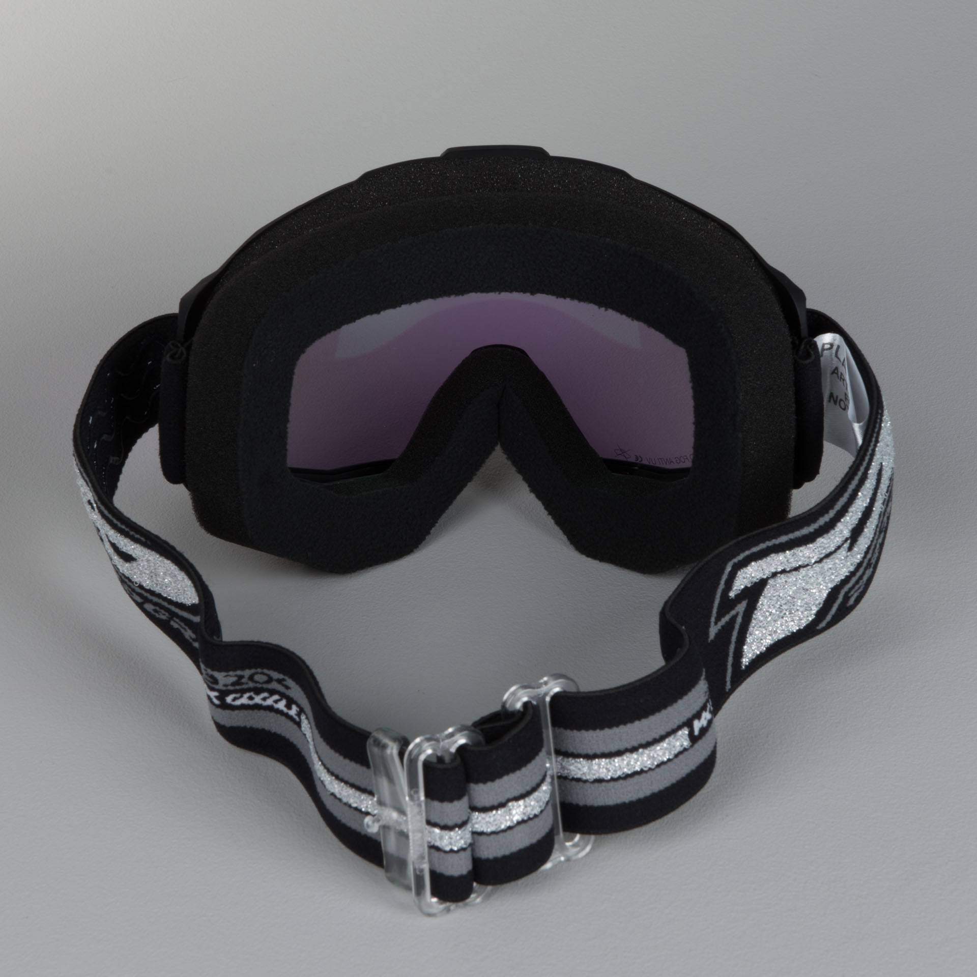 ProGrip 3204 MX Goggle Matte Black/Green Mirror