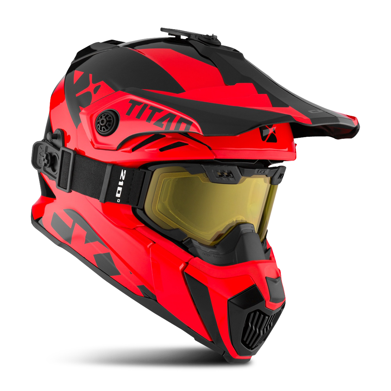 Kelkkakypärä CKX Titan Airflow Extra 210° Ajolasit