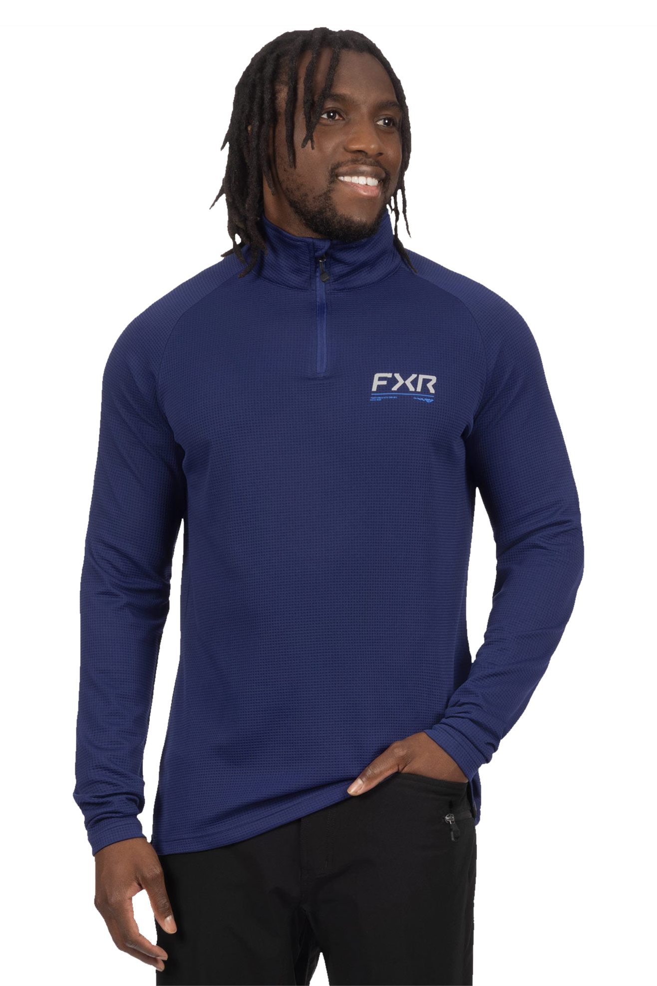 Felpa FXR Pilot Upf 1/4 Zip A Maniche Lunghe