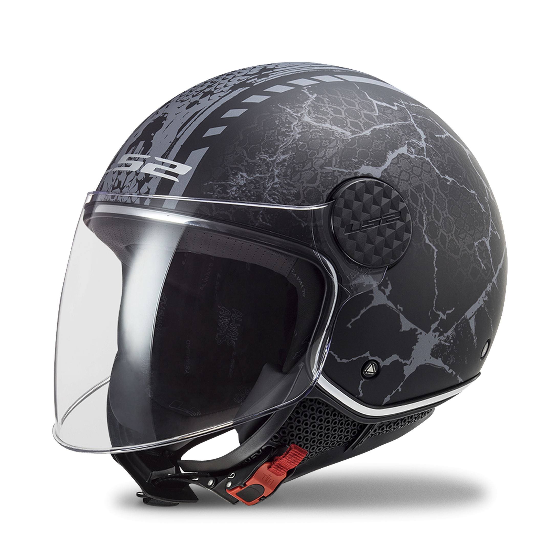 LS2 Sphere lux Jet Helmet Matt Black Size XXL 