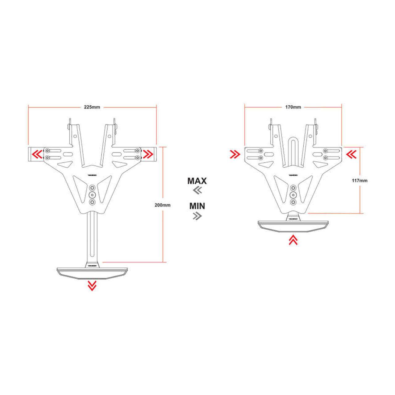 Highsider Tail Tidy Akron-RS