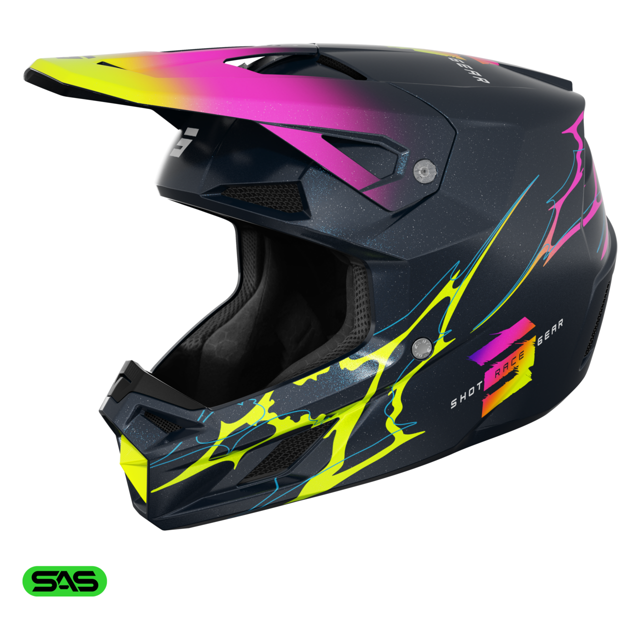Shot Race Gear Speed Rac 27 MX Helmet