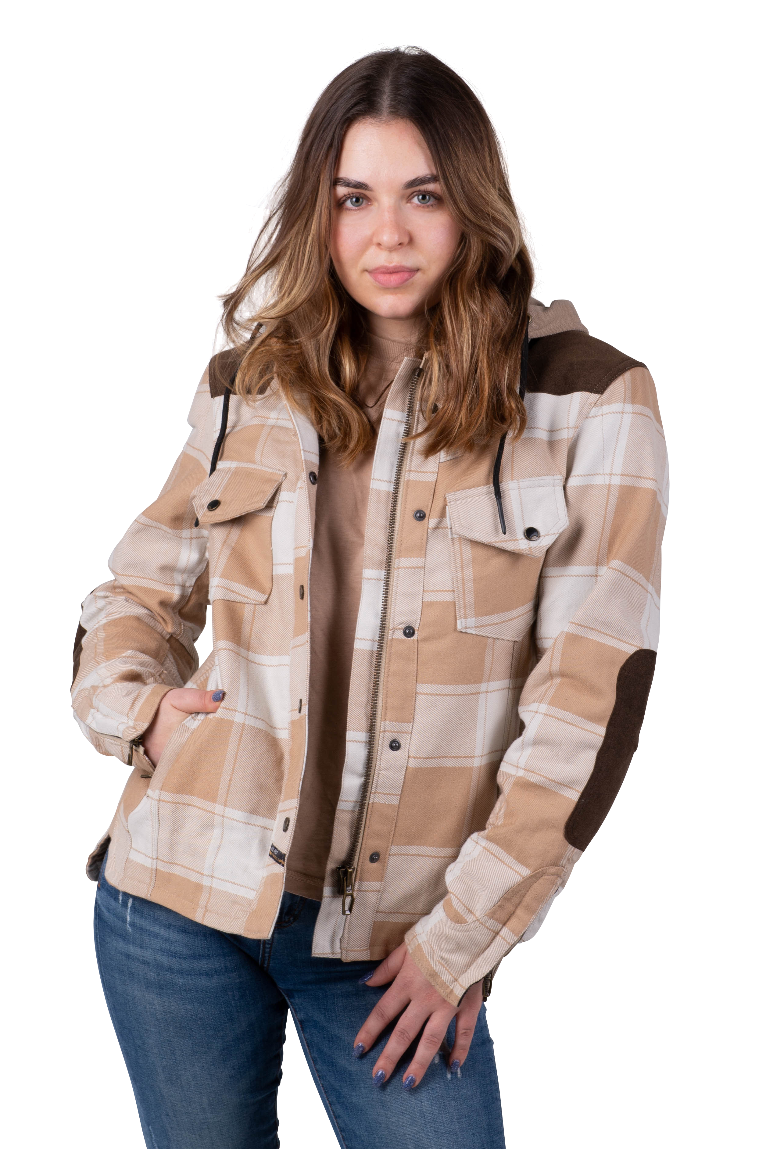 Motorhoodie Dames Macna Inland