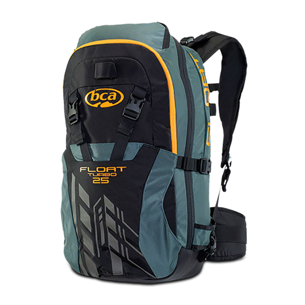 Système Airbag BCA Float 25 Turbo 2.0 Vert-Noir-Orange