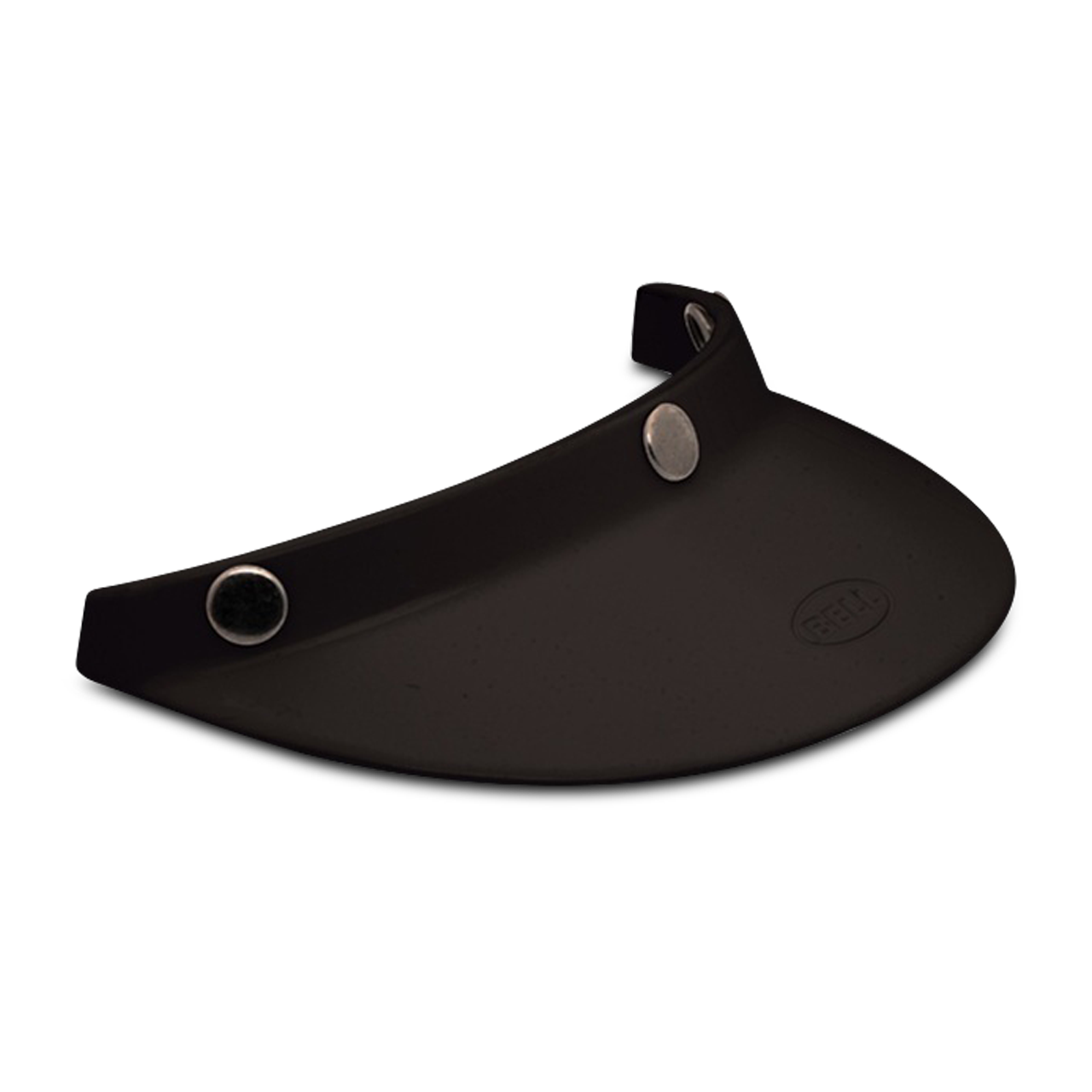 Visera de Casco de Moto Bell Custom 500 3-Snap Long Negro