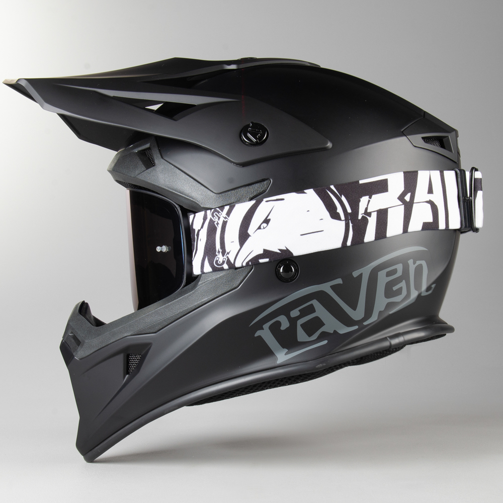 Gafas de Cross Raven Edge Magnetic Blackout - Ahumado