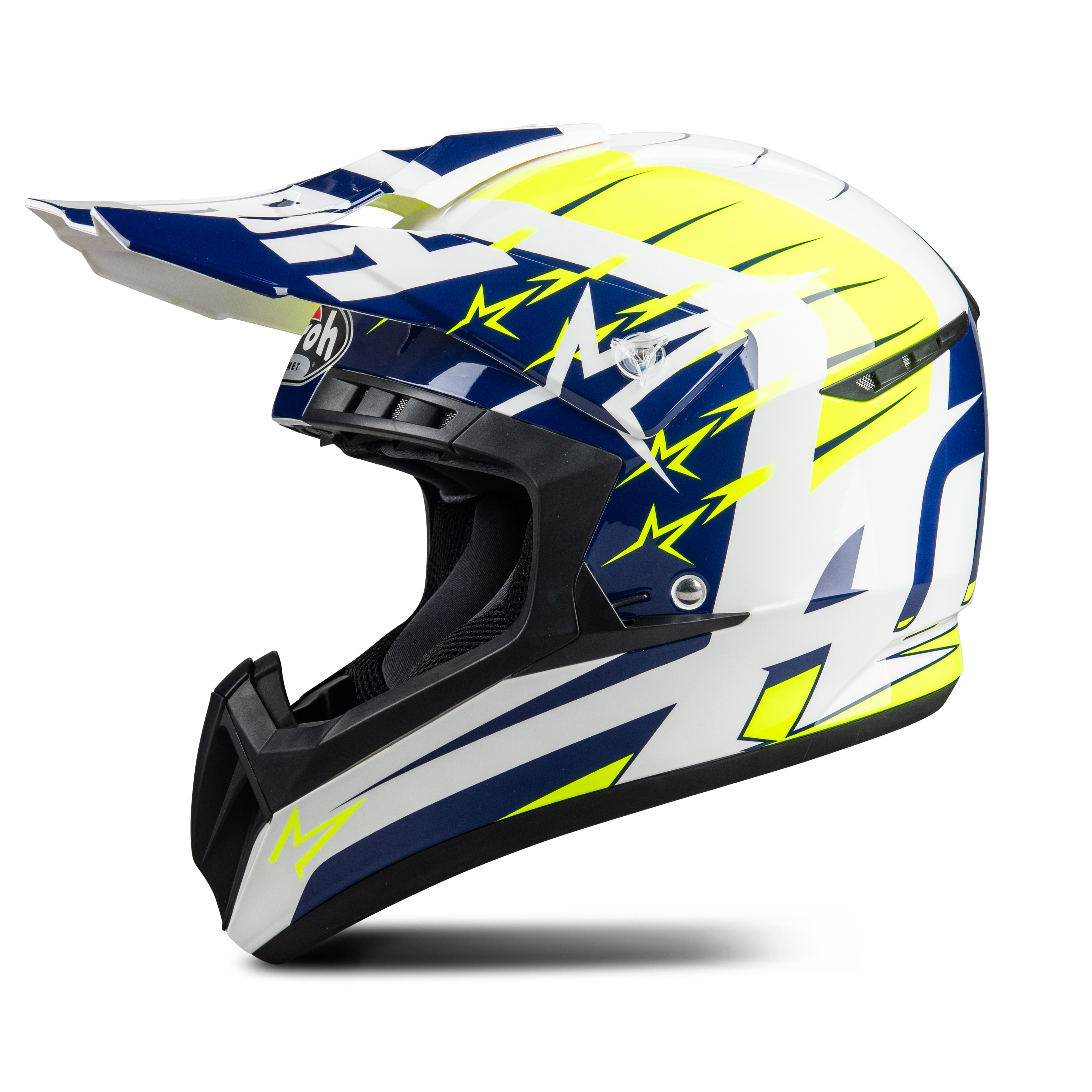 Helmklep/Spoiler voor Crosshelm Airoh Switch Startruck