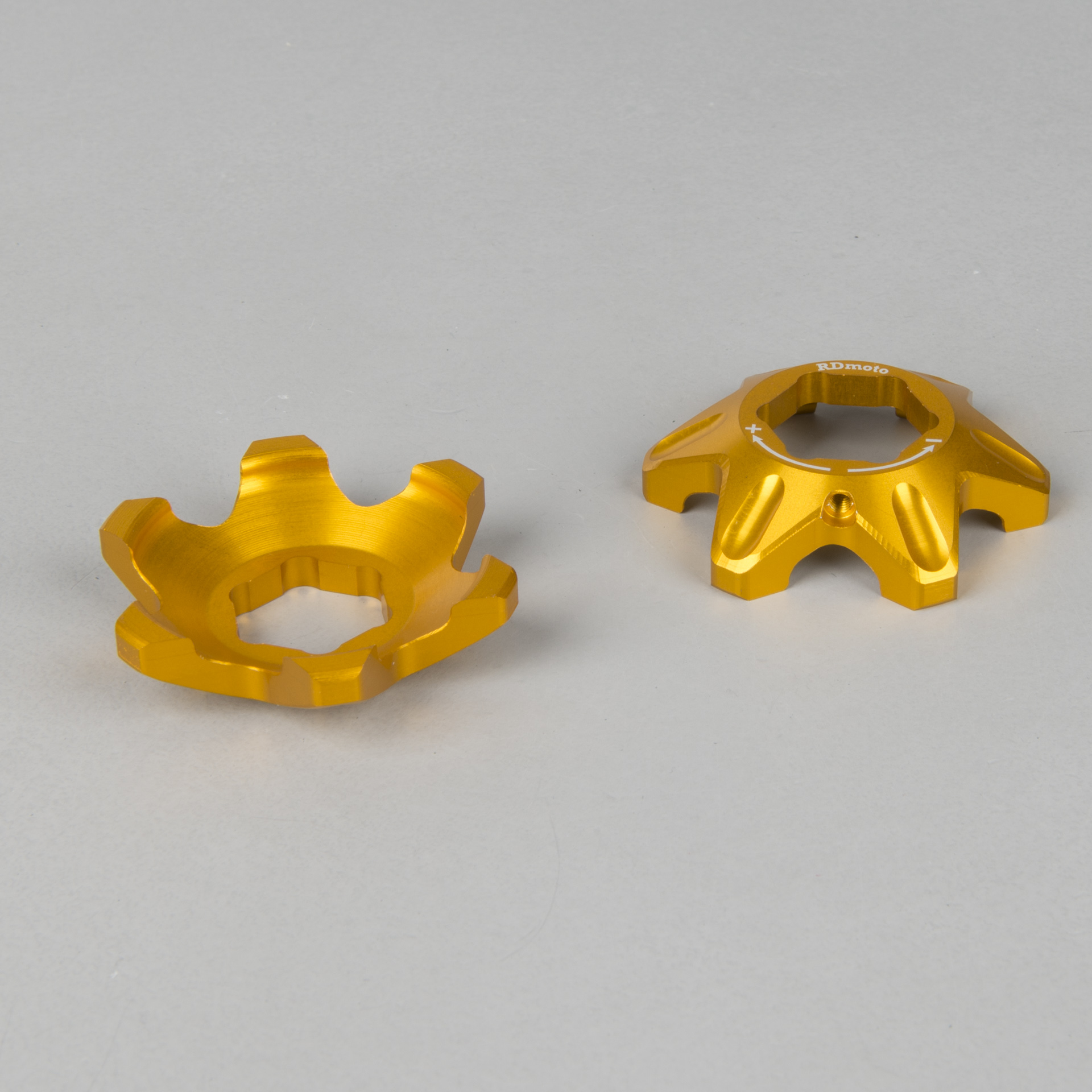 RDMOTO Fork Adjustment Screw Gold