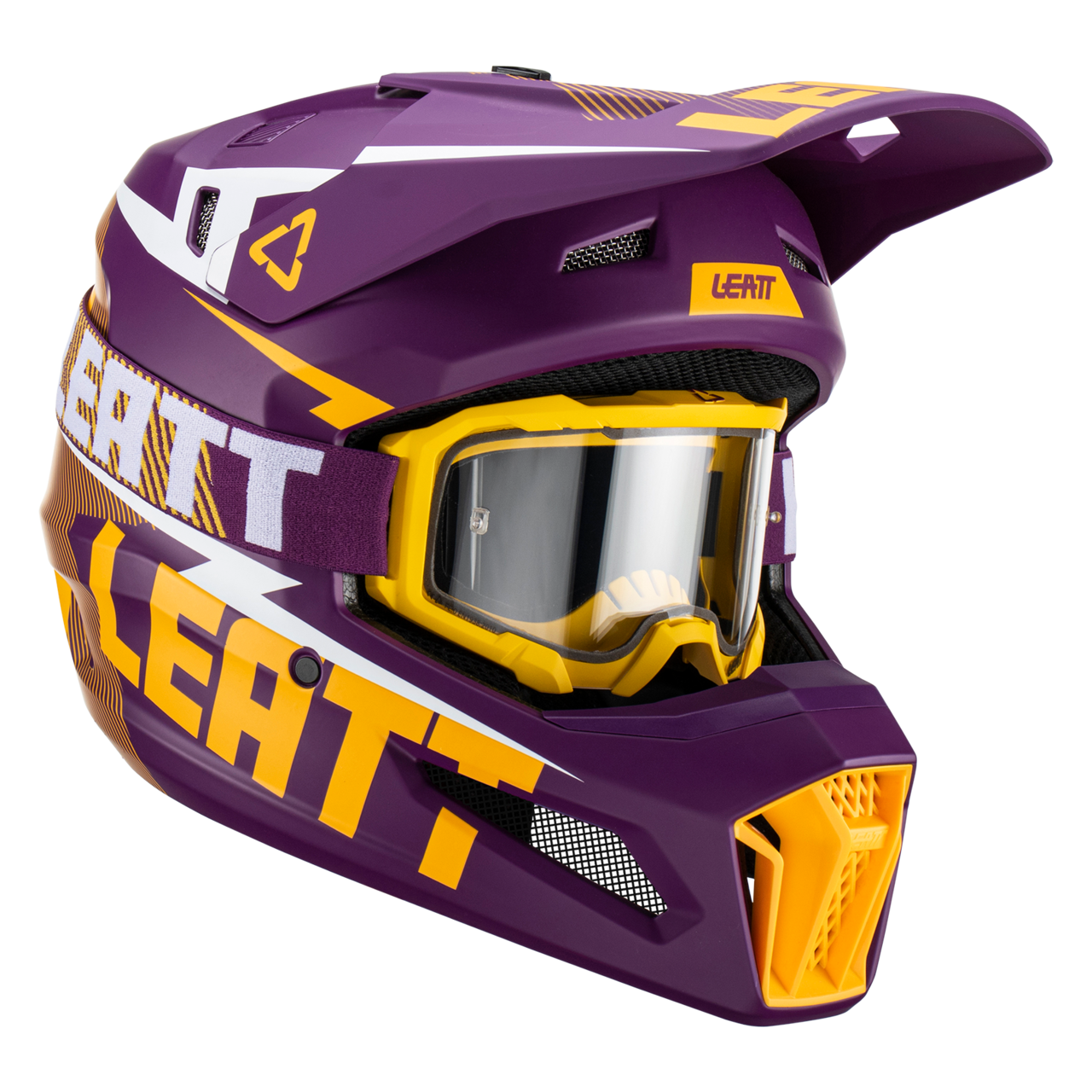 Casco MX Leatt Moto 3.5 V23 Kit con Gafas