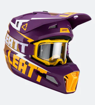 Σετ Κράνος MX Leatt Moto 3.5 V23 με Γυαλιά