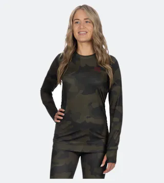 Tričko Strednej Vrstvy FXR Atmosphere Longsleeve Dámske 25