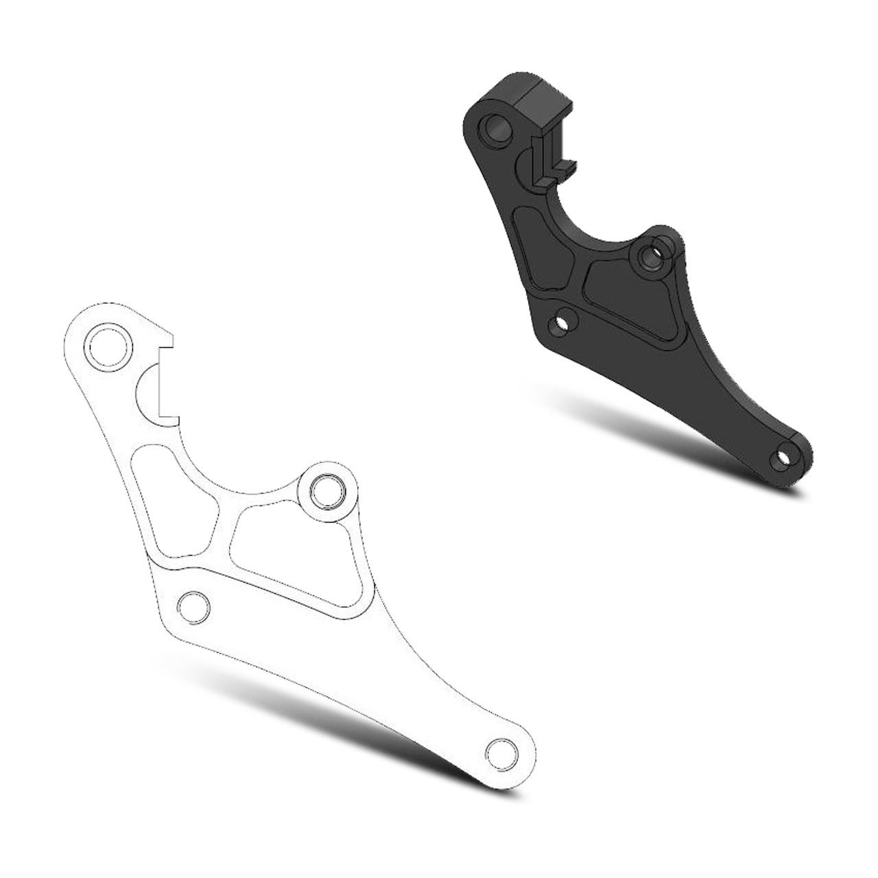 Adaptador de Freno Mini Moto-Master Supermoto