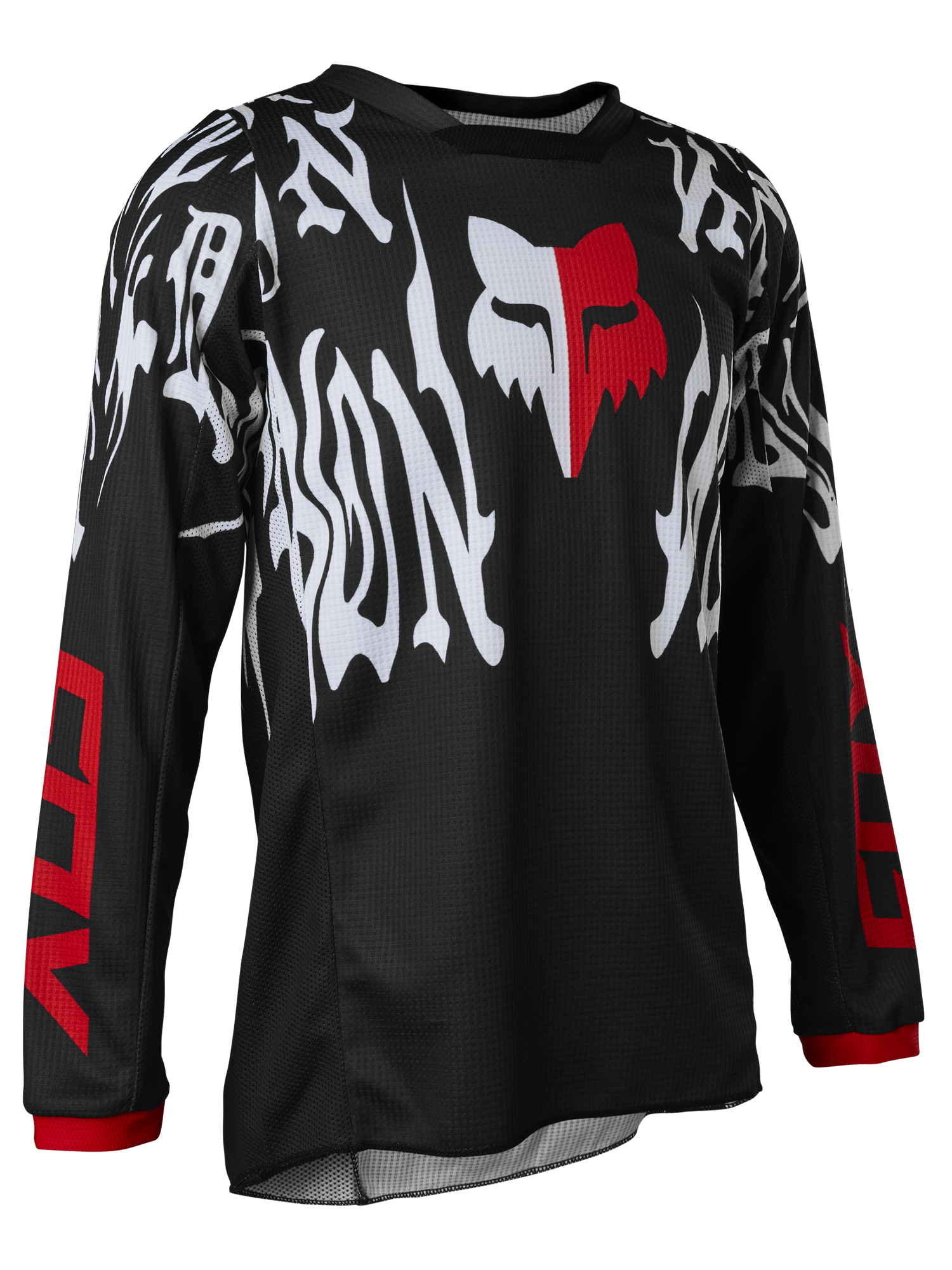 Camiseta de Cross para Niño Fox 180 Peril