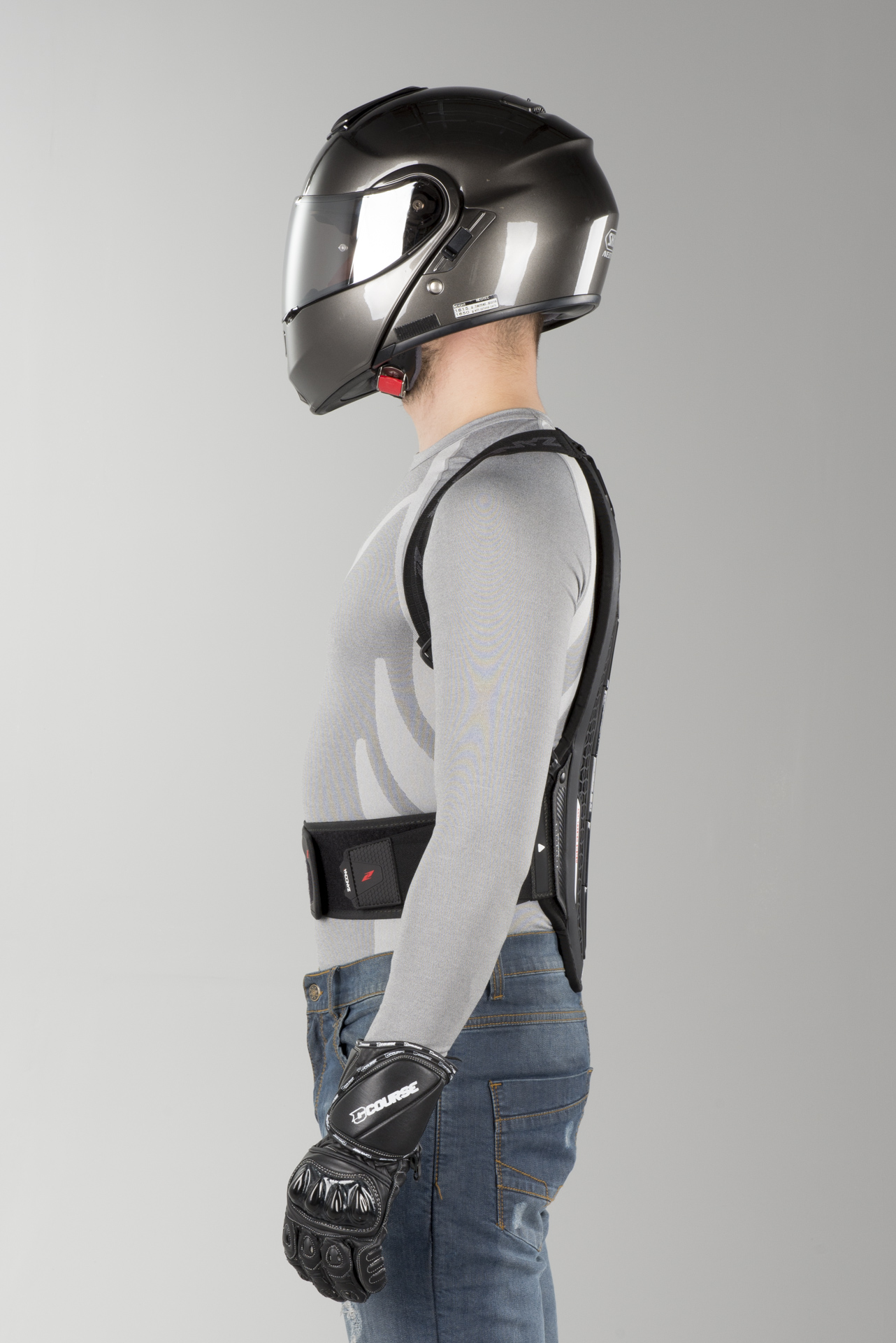 Zandonà Hybrid Pro x3 Back Protector Black