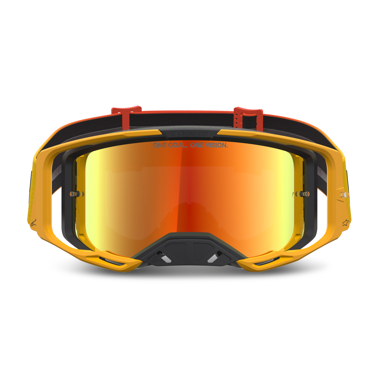 Gafas de Cross Alpinestars Vision 8 Ámbar