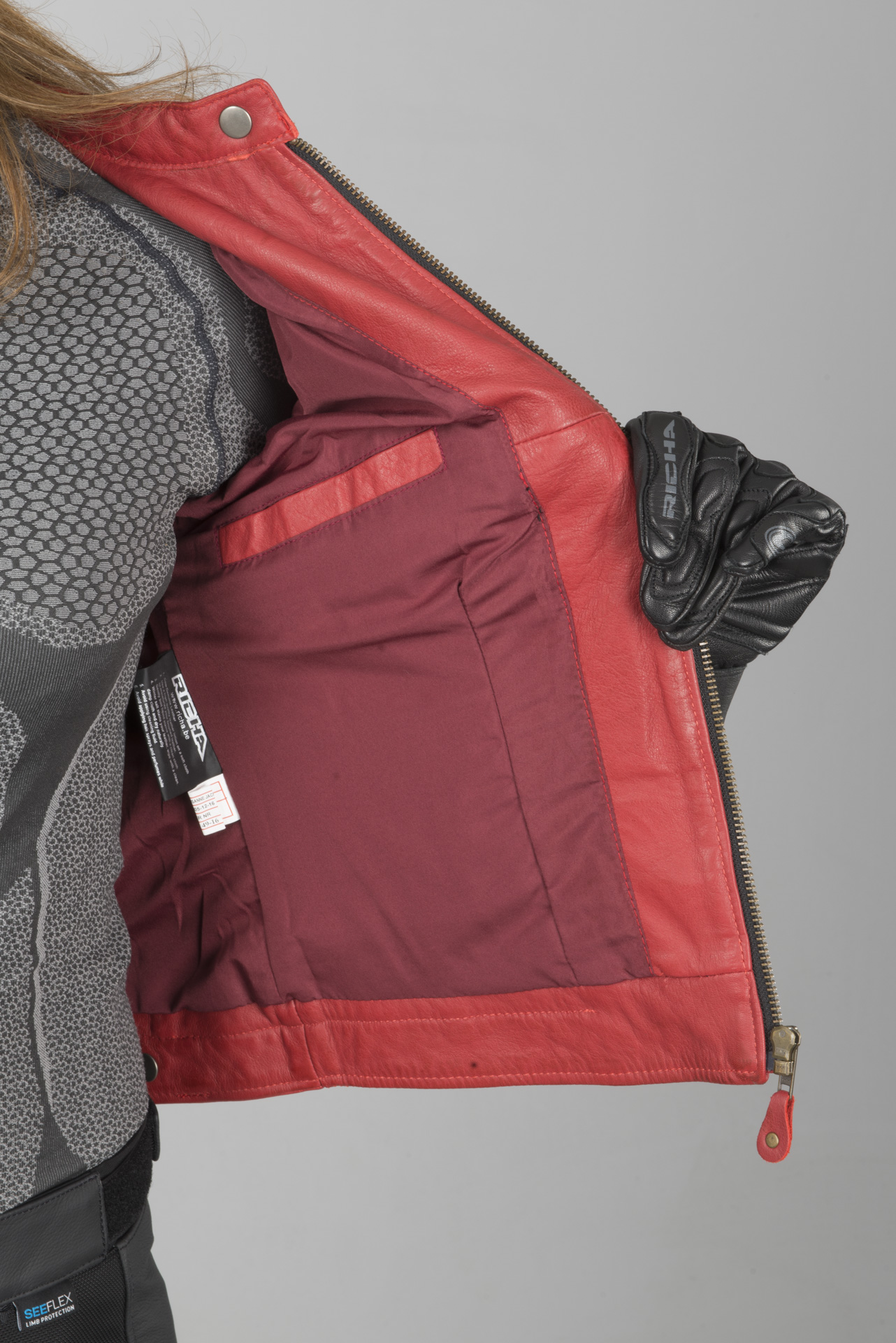 Chaqueta de Moto Richa Lausana Mujer