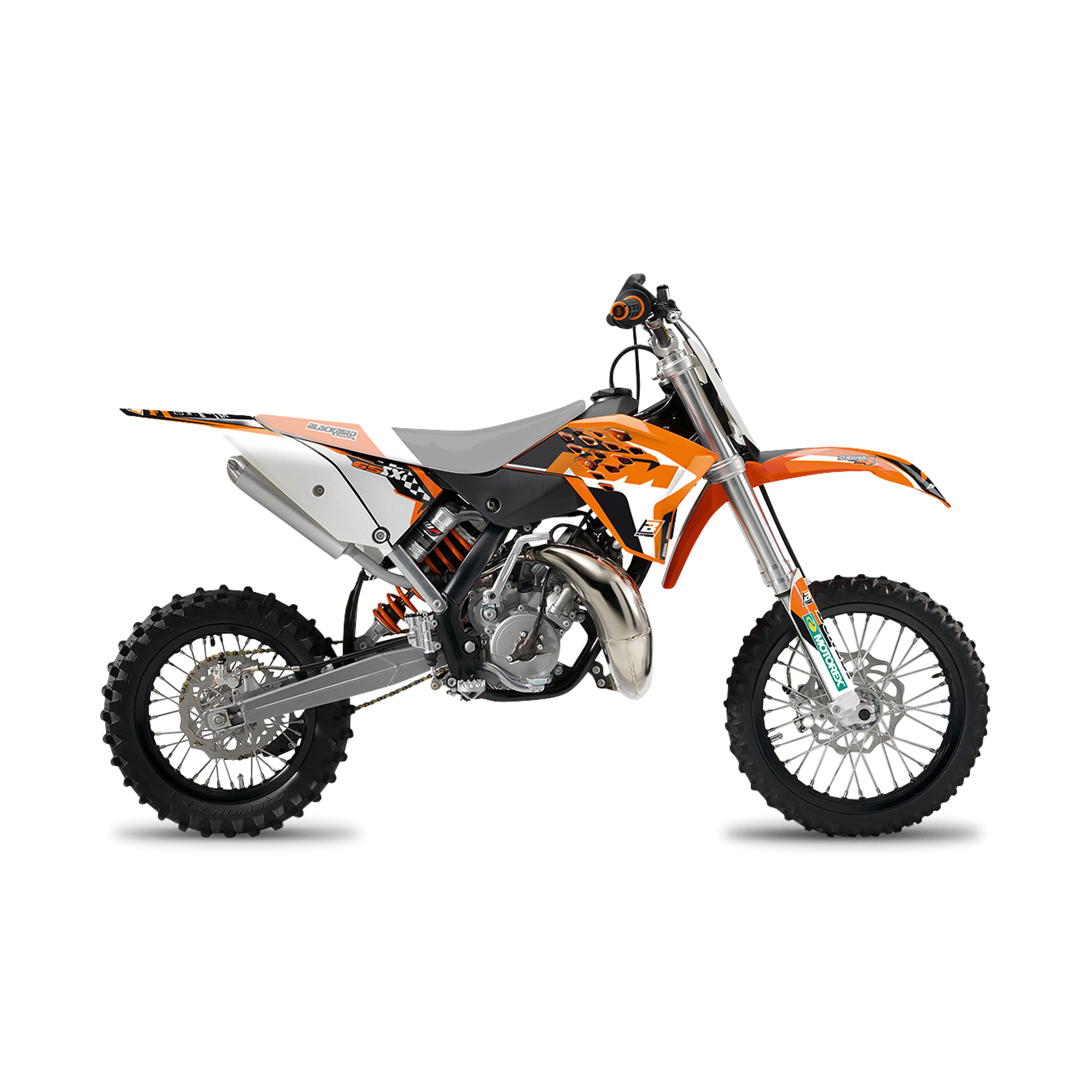 Blackbird Dream 4 Oranje-Zwart-Wit