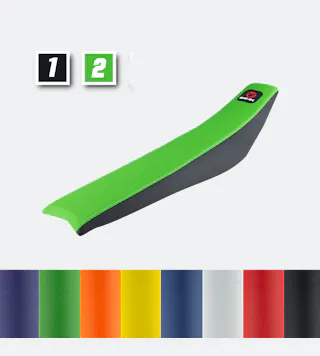 Capa de Assento Personalizada 24MX Bicolor :