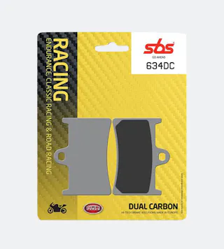Pastilhas de Travão Dianteiras SBS Dual Carbon