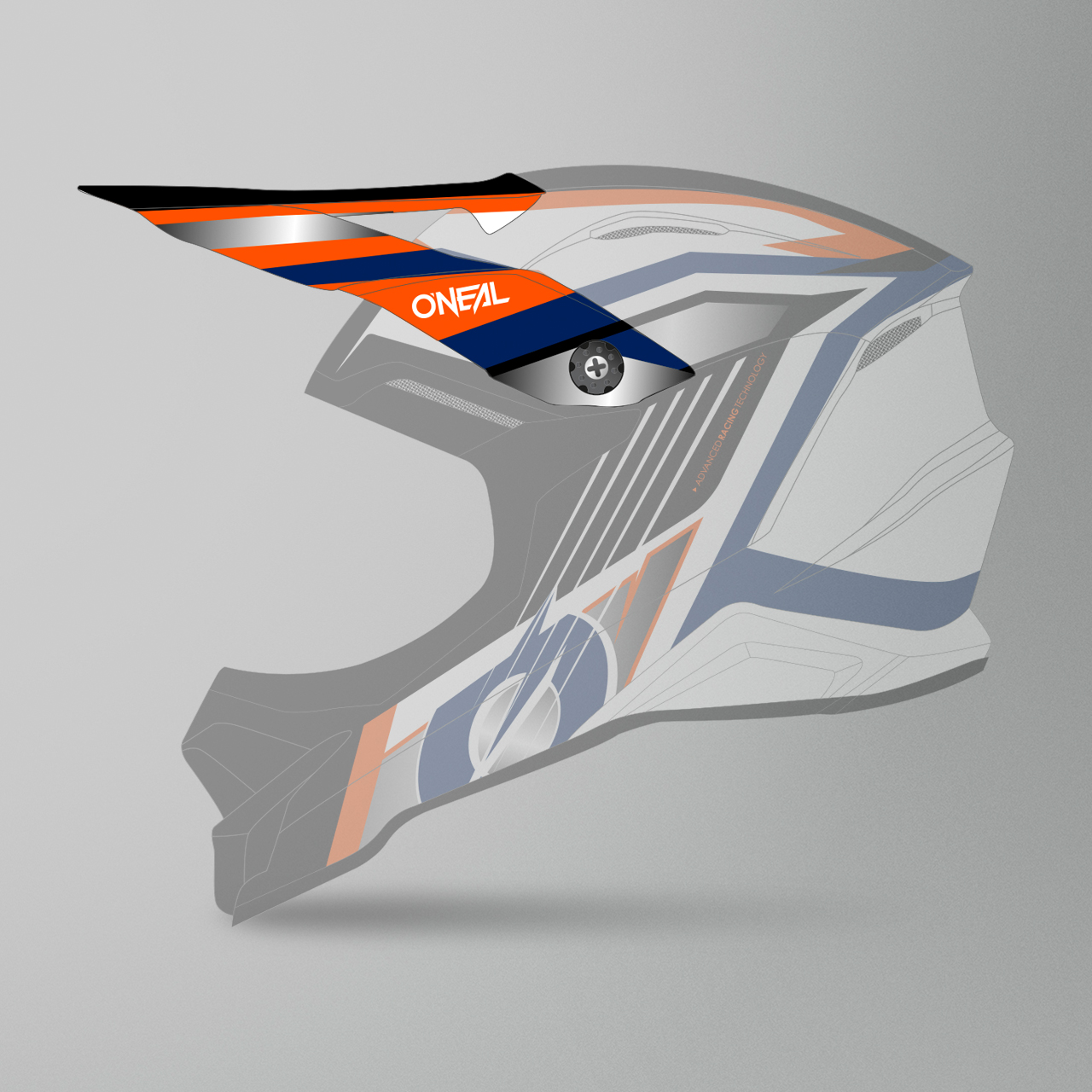 Casco de Cross O'Neal 3SRS