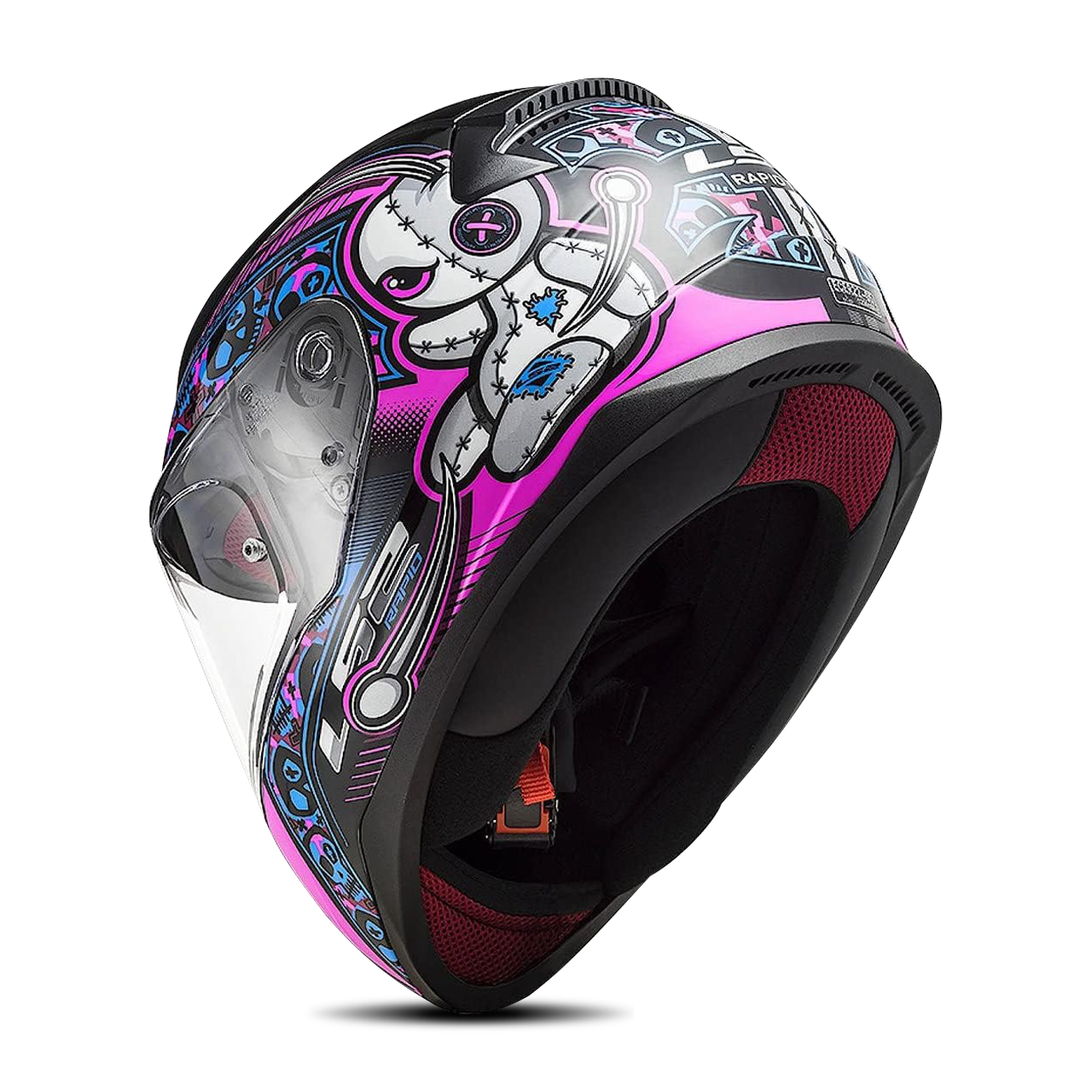 Casco Integral Niño LS2 FF353 RAPID Mini Fluo