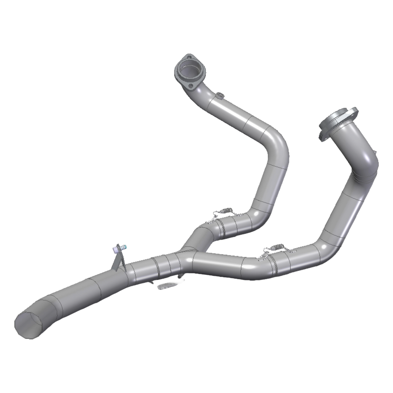 Mivv No-Kat Exhaust Pipe