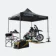 Gazebo XLMOTO Easy-Up con Pareti Nero