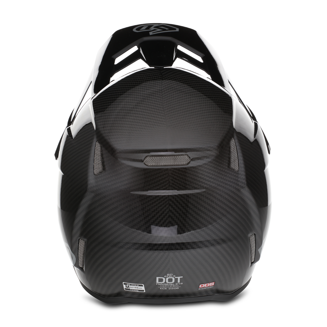 6D ATR-3 Solid MX Helmet