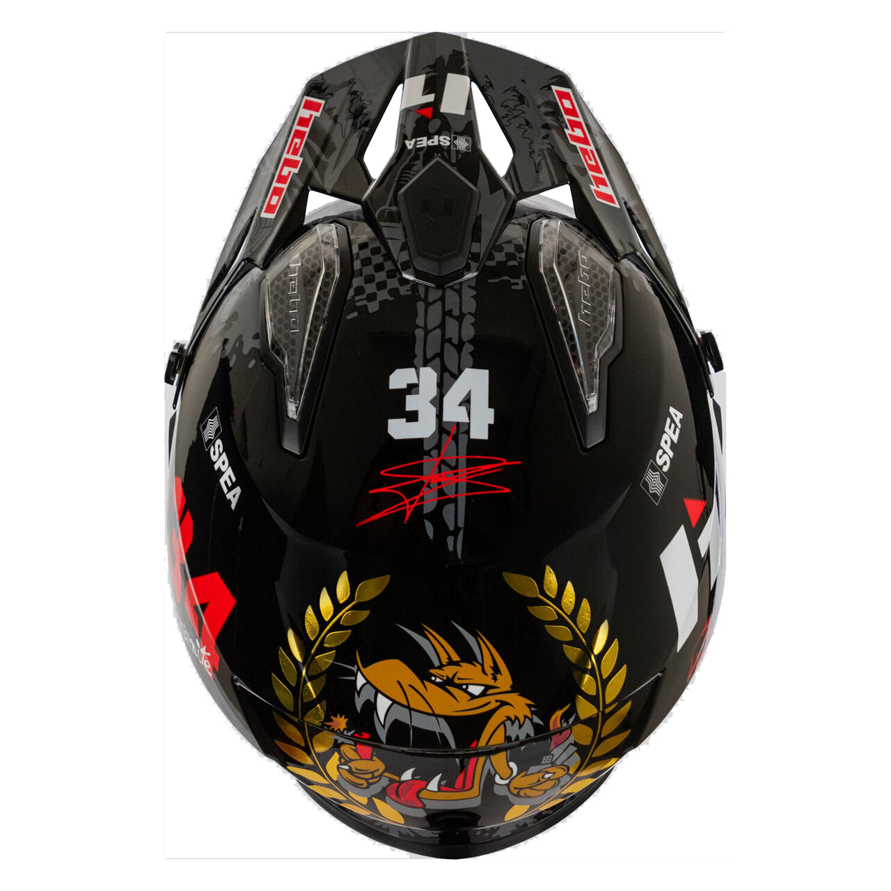 Casco d Trial Hebo Zone 5 T. Bou 34