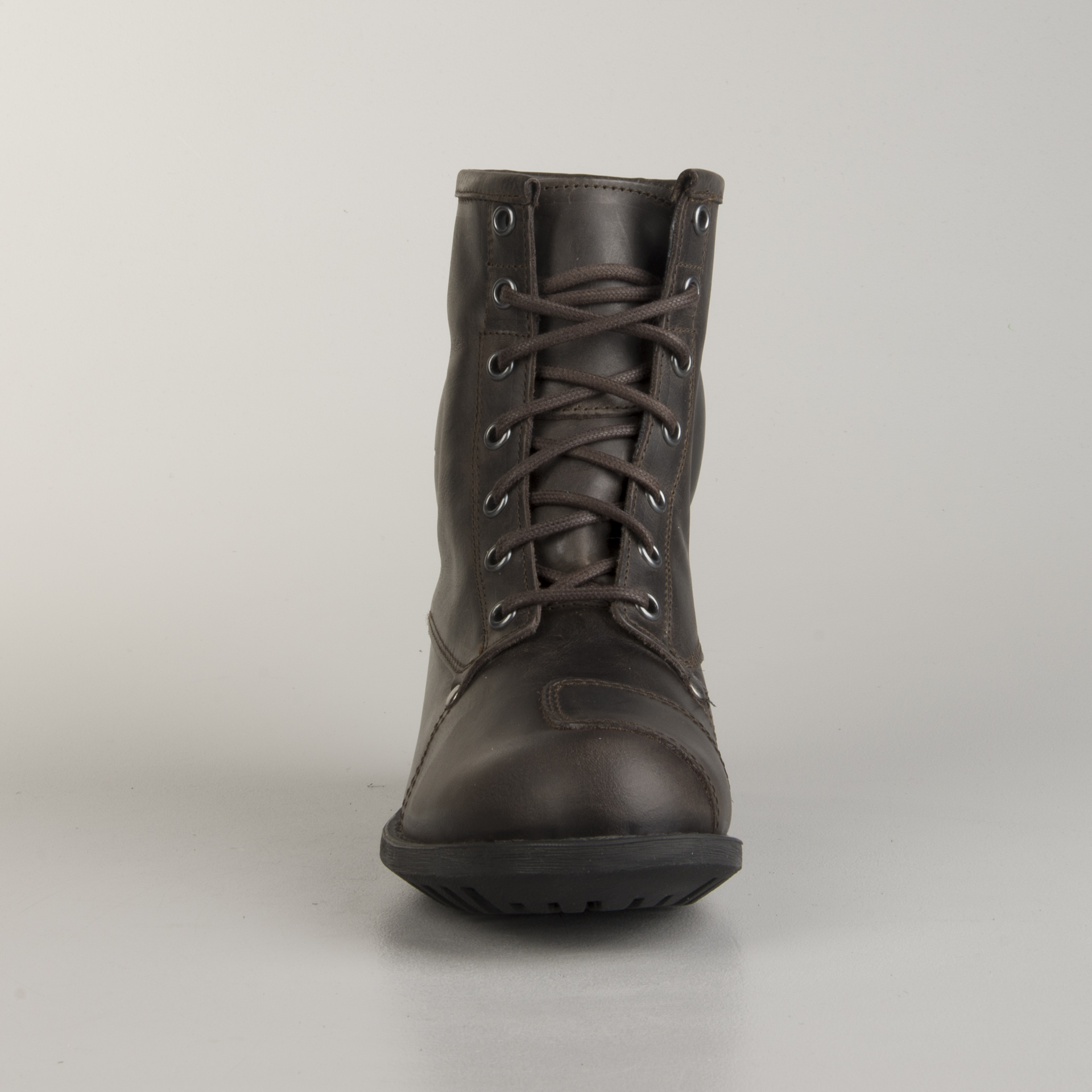 Size 38 TCX Lady Smoke Motorcycle Boots Black