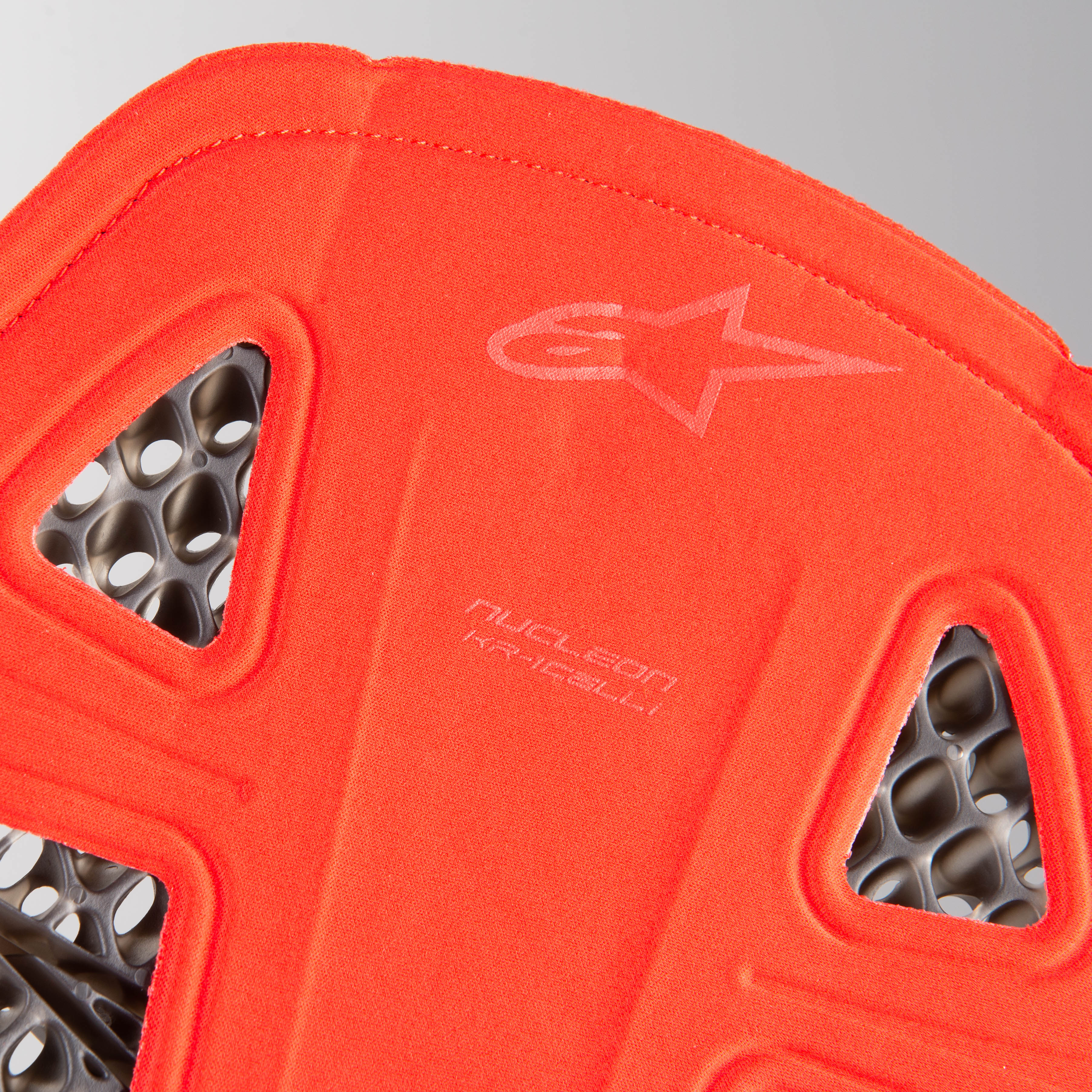 Alpinestars Nucleon KR-1 Celli Back Protector Transparent-Red