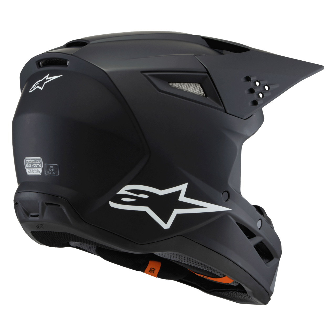 Alpinestars SM3 Solid ECE06 Youth MX Helmet
