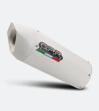 Kompletný Výfukový Systém G.P.R. Albus Evo4 Biely