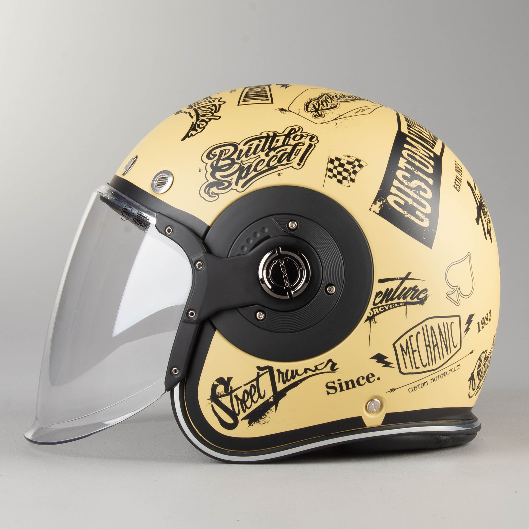 SMK Eldorado Jet Tracker Open Helmet